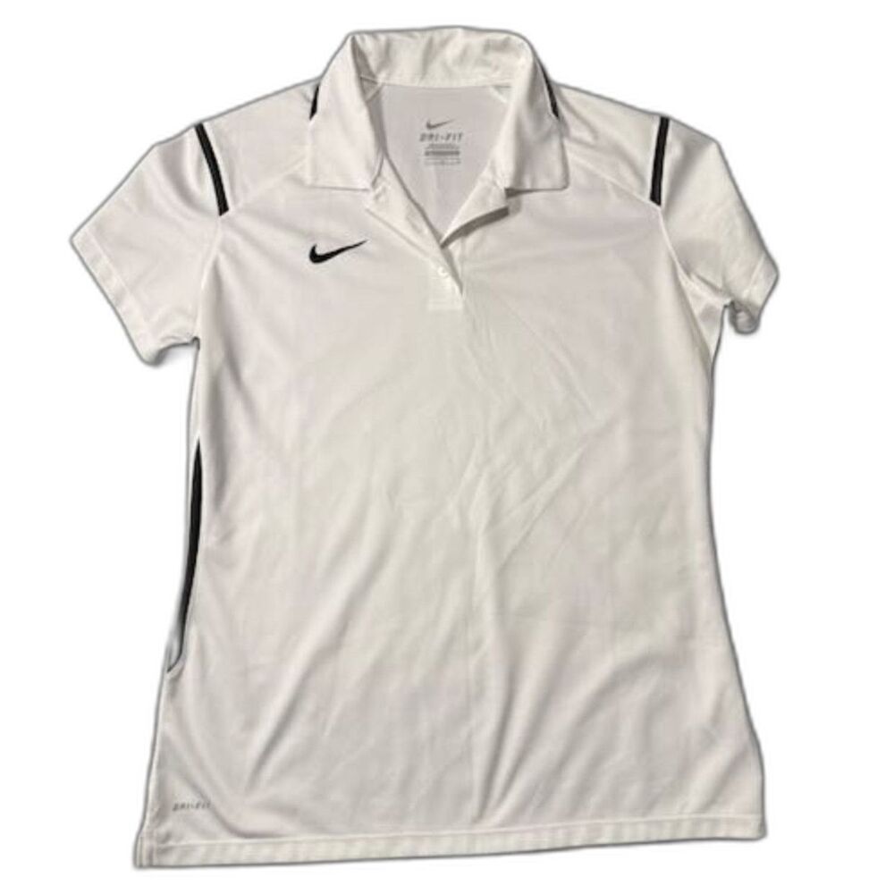 Nike Golf Dri-FIT Polo Shirt Women's Large Short Sleeve Athletic Performance